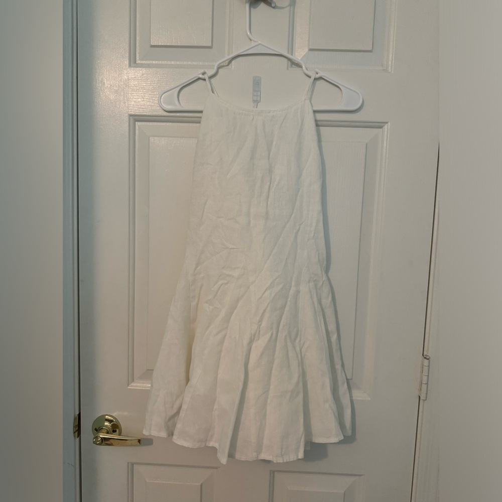 Womens white, tie in the back, Size: S, mini dress
